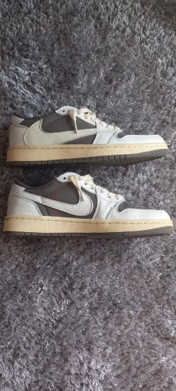 Cool Kicks | G5 Air Jordan 1 Low White BrownBarb Travis Scott,DM7866-162 review Mafaka 01
