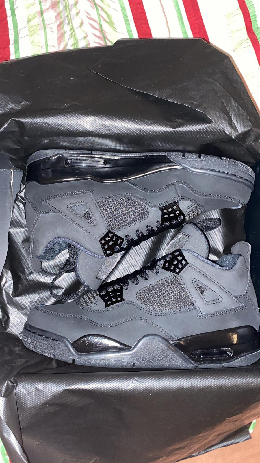 (Flash Sale) PKGoden Air Jordan 4 Retro Black Cat ,CU1110-010 review 0