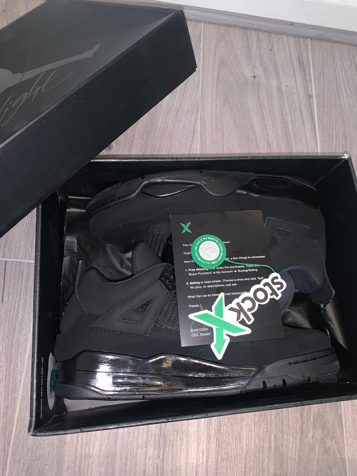 (Flash Sale) PKGoden Air Jordan 4 Retro Black Cat ,CU1110-010 review 0