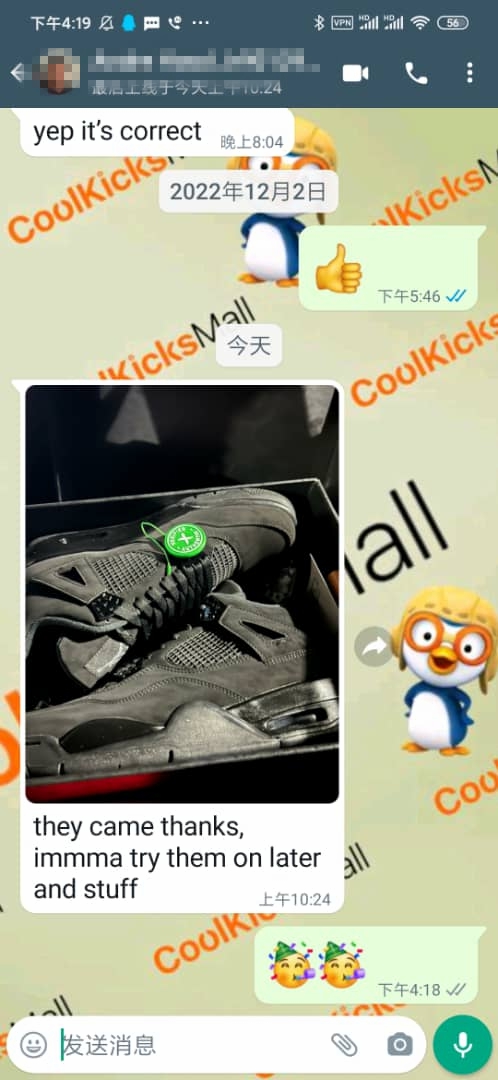 (Flash Sale) PKGoden Air Jordan 4 Retro Black Cat ,CU1110-010 review 1