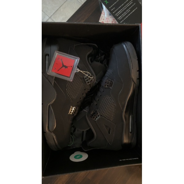 (Flash Sale) PKGoden Air Jordan 4 Retro Black Cat ,CU1110-010 review 0