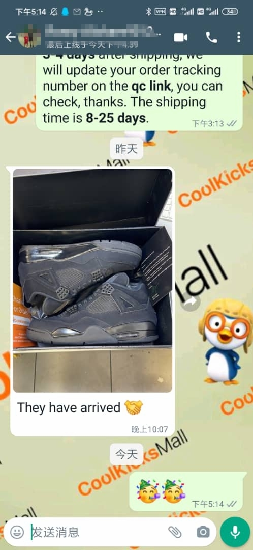(Flash Sale) PKGoden Air Jordan 4 Retro Black Cat ,CU1110-010 review 0