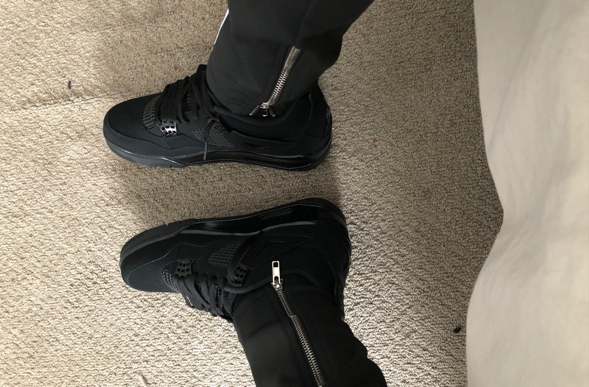 (Flash Sale) PKGoden Air Jordan 4 Retro Black Cat ,CU1110-010 review 0