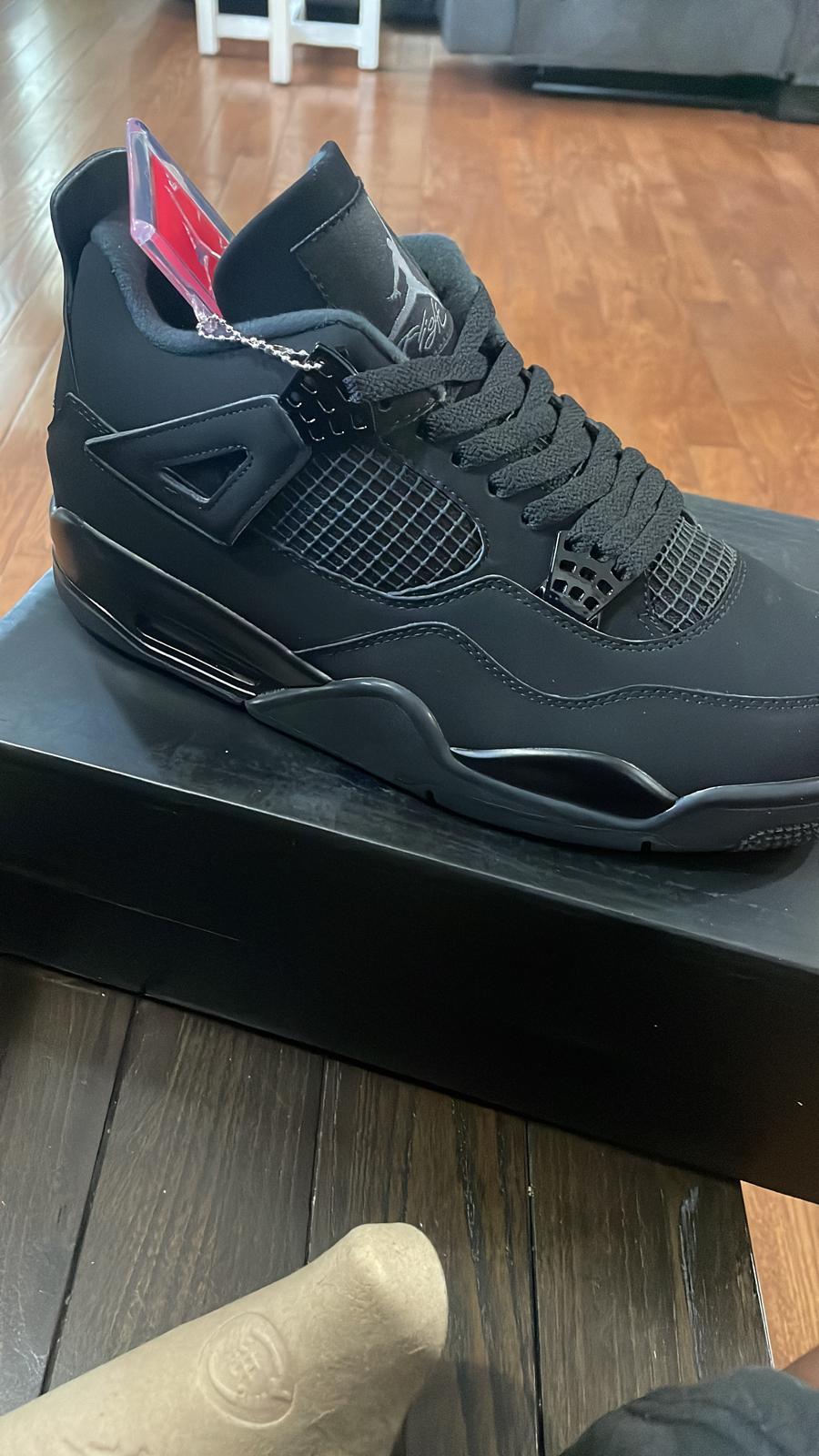 (Flash Sale) PKGoden Air Jordan 4 Retro Black Cat ,CU1110-010 review 0