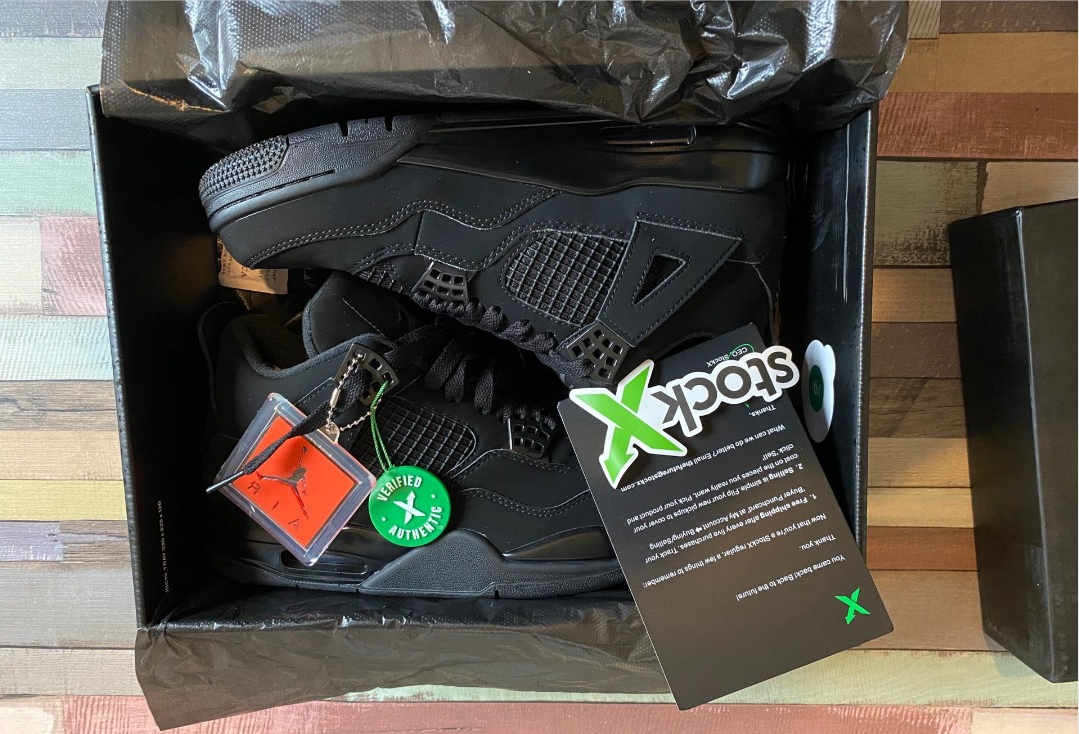 (Flash Sale) PKGoden Air Jordan 4 Retro Black Cat ,CU1110-010 review 0