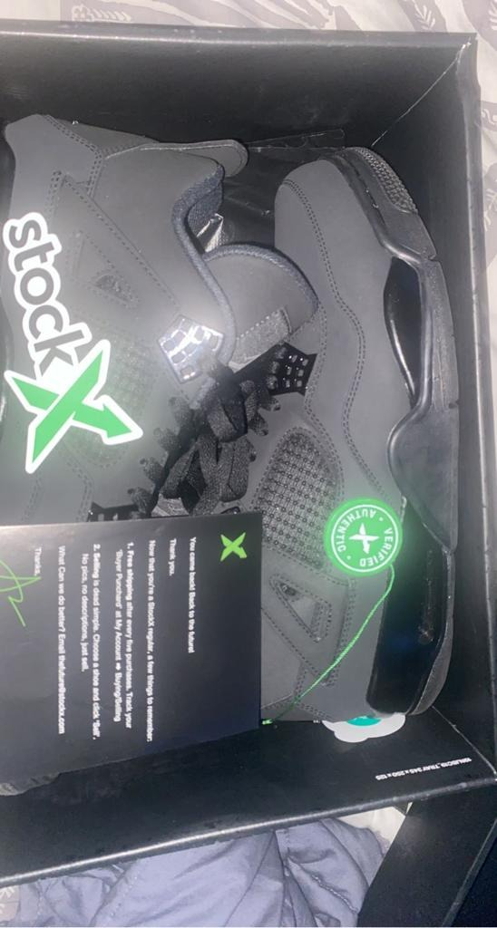 (Flash Sale) PKGoden Air Jordan 4 Retro Black Cat ,CU1110-010 review 0