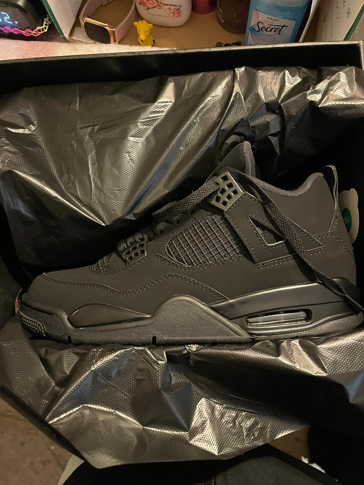 (Flash Sale) PKGoden Air Jordan 4 Retro Black Cat ,CU1110-010 review 0