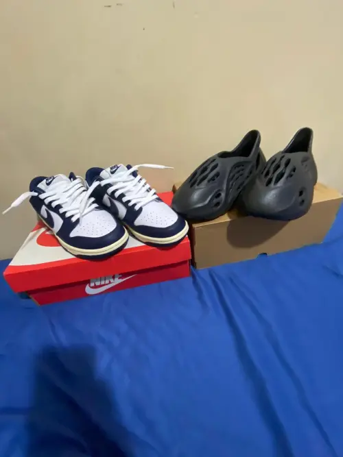 GET Dunk SB Navy Blue And White,DD1503-115 review 