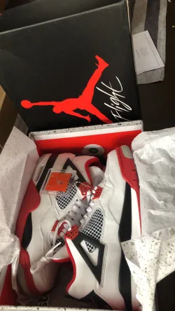 Cool Kicks | GET Air Jordan 4 Fire Red,DC7770-160   review guest feedback 02