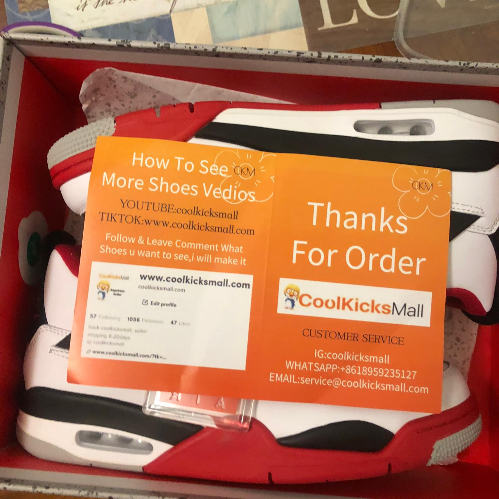 Cool Kicks | GET Air Jordan 4 Fire Red,DC7770-160   review customer feedback 01