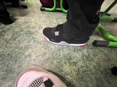 PKGoden Air Jordan 4 Retro Bred (2019),308497-060 review Steve Robles 00