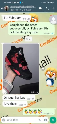 PKGoden Air Jordan 4 Retro Red Thunder, CT8527-016 review 1