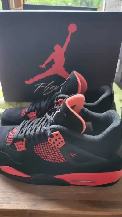 PKGoden Air Jordan 4 Retro Red Thunder, CT8527-016 review Claudio 01
