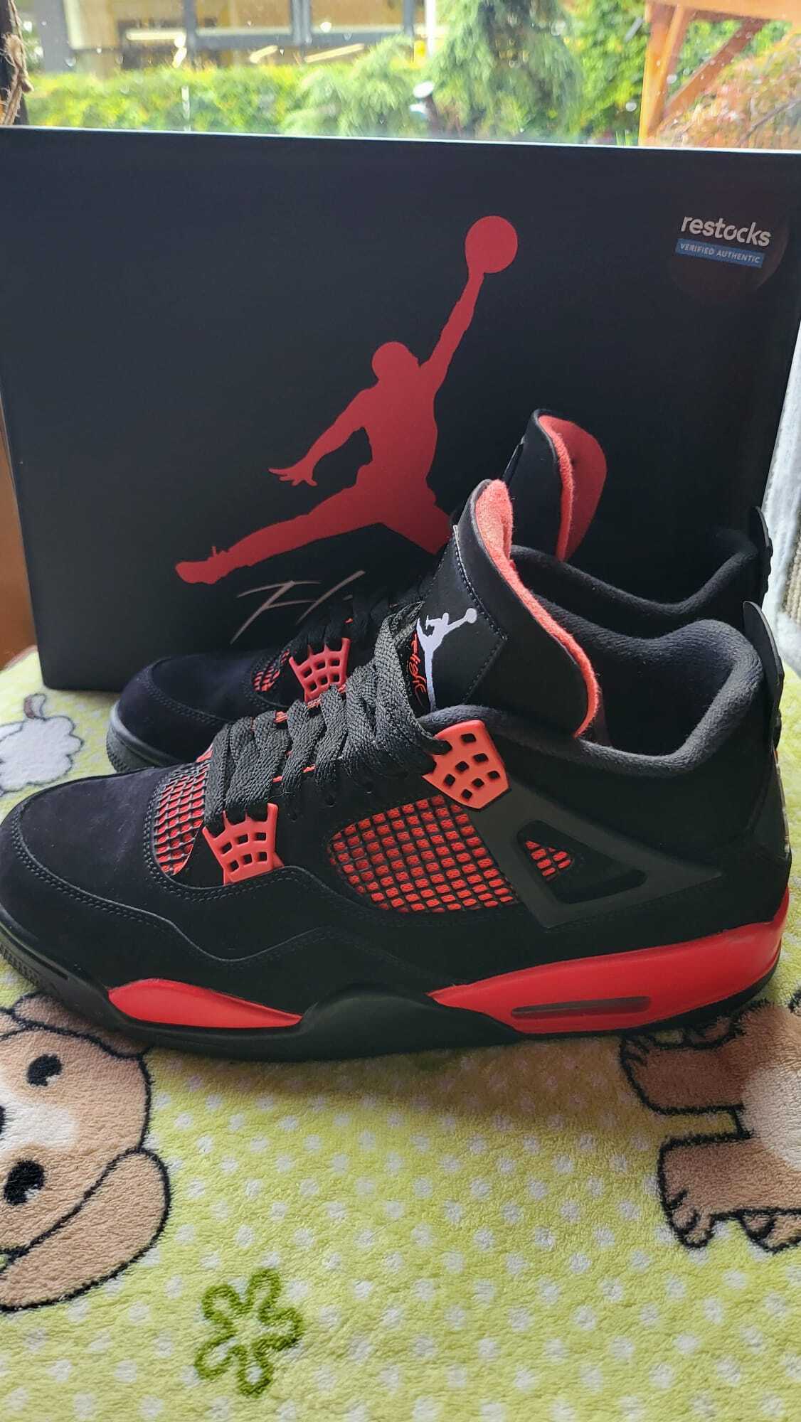 PKGoden Air Jordan 4 Retro Red Thunder, CT8527-016 review Claudio 02