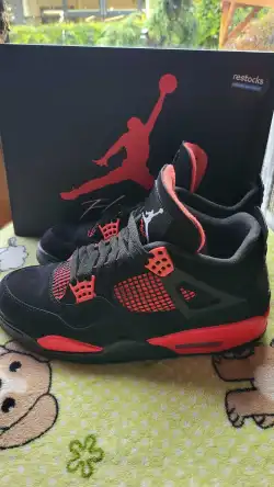 PKGoden Air Jordan 4 Retro Red Thunder, CT8527-016 review Claudio 03