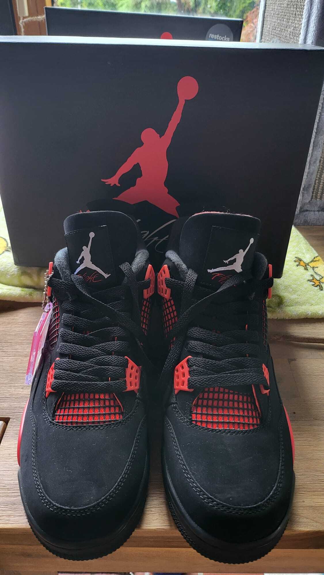 PKGoden Air Jordan 4 Retro Red Thunder, CT8527-016 review Claudio 03