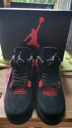 PKGoden Air Jordan 4 Retro Red Thunder, CT8527-016 review Claudio 04