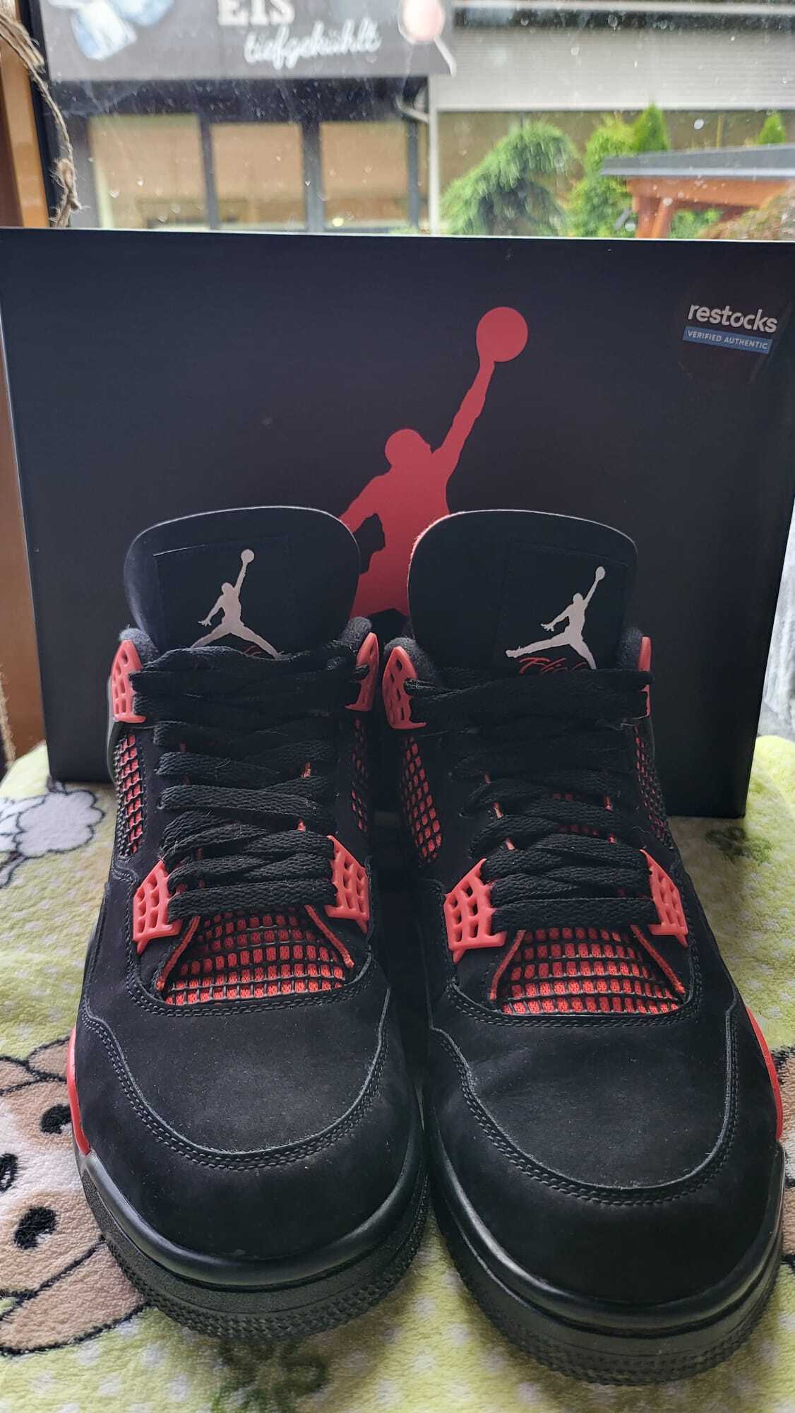PKGoden Air Jordan 4 Retro Red Thunder, CT8527-016 review Claudio 04