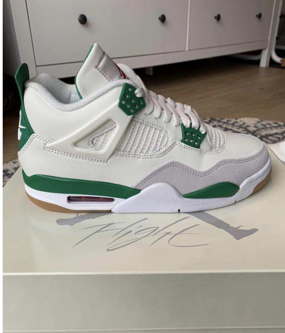 PKGoden Air Jordan 4 Retro SB Pine Green, DR5415-103 review JJA