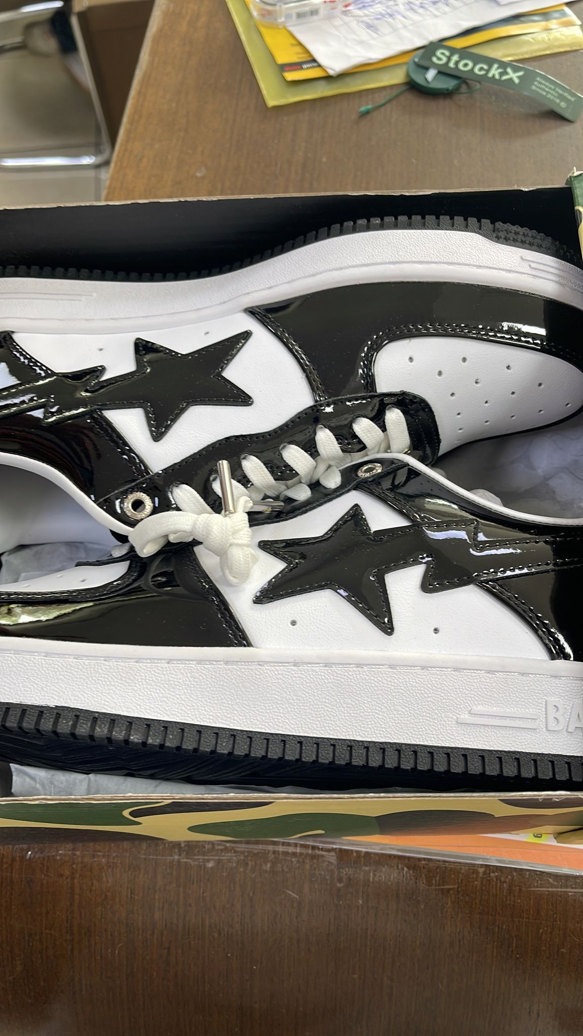 shop cool kicks | PKGoden A Bathing Ape Sk8 Sta Low, 1G70-109-0001 review 0