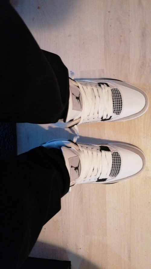 Cool Kicks | GET Air Jordan 4 Retro Military Black,  DH6927-111 review 