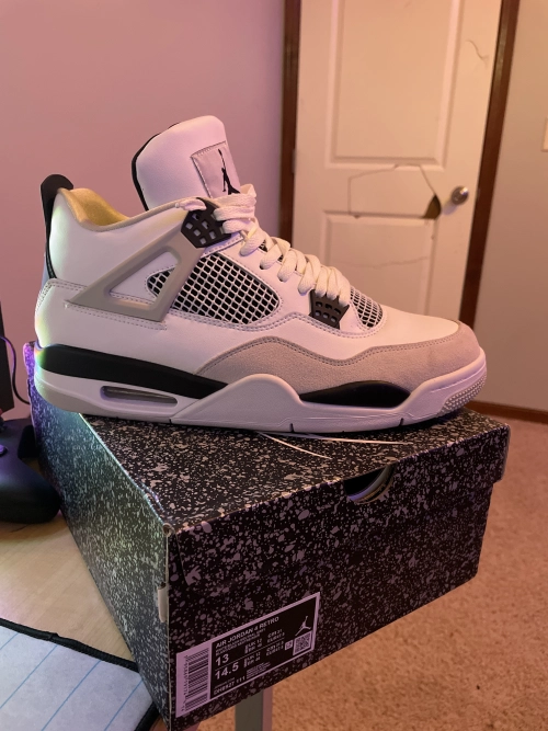 Cool Kicks | GET Air Jordan 4 Retro Military Black,  DH6927-111 review 