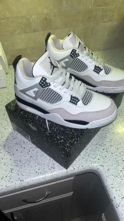 Cool Kicks | GET Air Jordan 4 Retro Military Black,  DH6927-111 review customer feedback 00