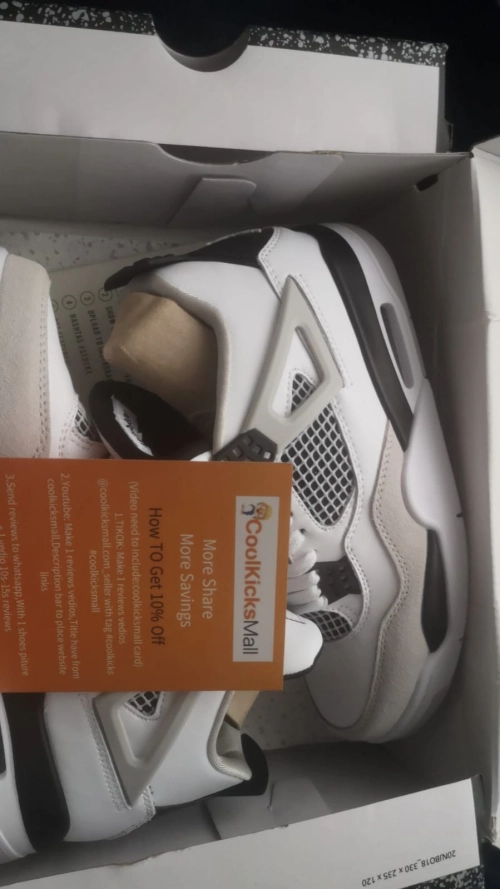 Cool Kicks | GET Air Jordan 4 Retro Military Black,  DH6927-111 review 