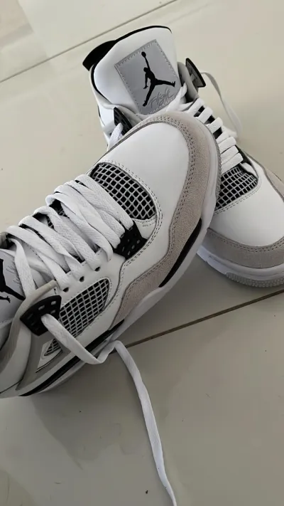 Cool Kicks | GET Air Jordan 4 Retro Military Black,  DH6927-111 review customer feedback 00
