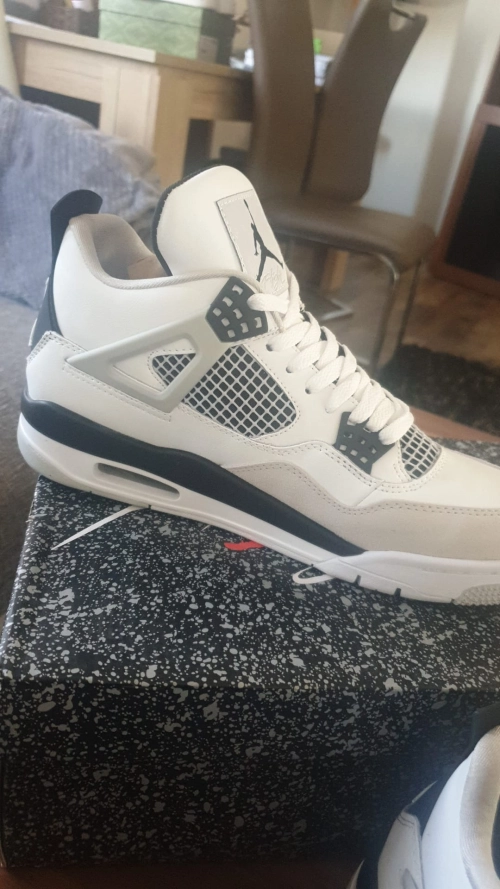 Cool Kicks | GET Air Jordan 4 Retro Military Black,  DH6927-111 review 