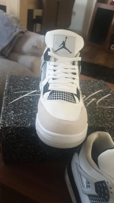 Cool Kicks | GET Air Jordan 4 Retro Military Black,  DH6927-111 review customer feedback 01