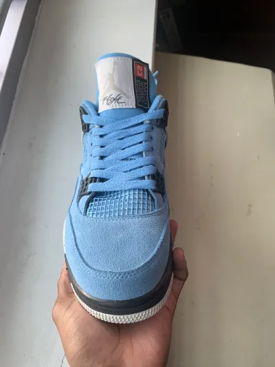 GET Air Jordan 4 SE University Blue, CT8527-400 review Dont worry about it 02