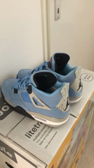 GET Air Jordan 4 SE University Blue, CT8527-400 review coolkicksmall reviews 02