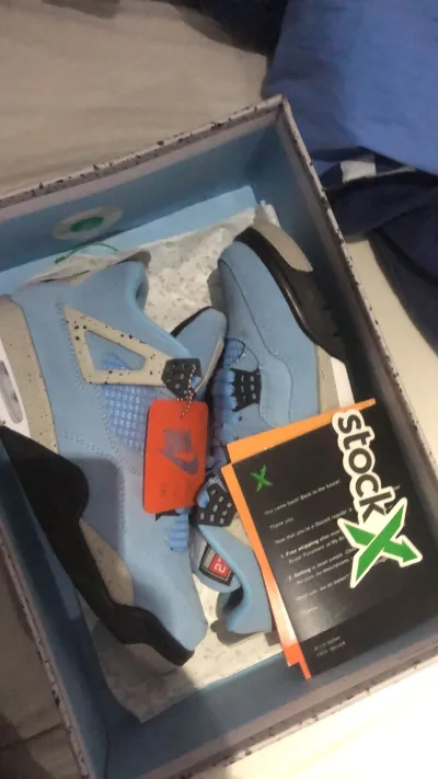 GET Air Jordan 4 SE University Blue, CT8527-400 review customer feedback 00