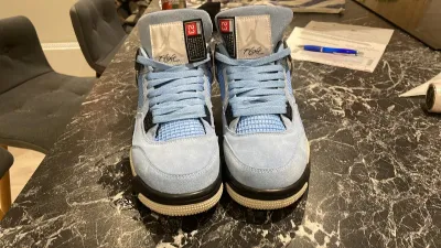 GET Air Jordan 4 SE University Blue, CT8527-400 review customer feedback 00
