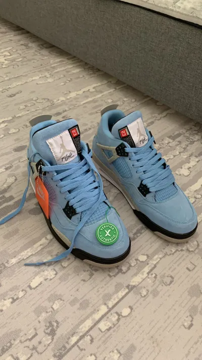 GET Air Jordan 4 SE University Blue, CT8527-400 review customer feedback 00
