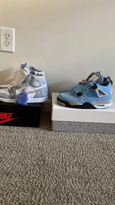 GET Air Jordan 4 SE University Blue, CT8527-400 review customer feedback 00