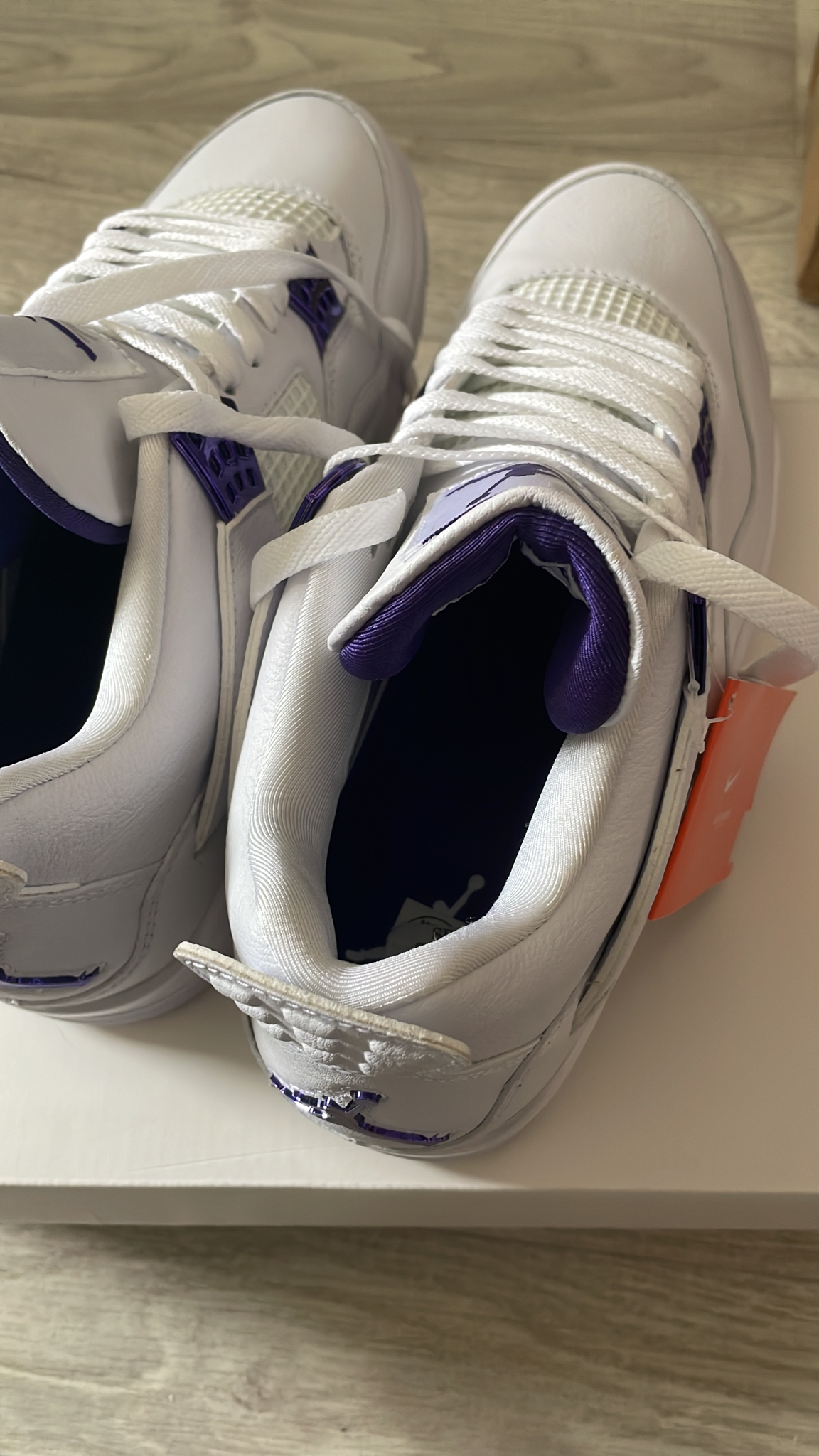 PKGoden Air Jordan 4 Retro Metallic Purple,CT8527-115 review coolkicksmall reviews 00