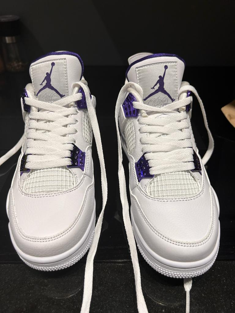 PKGoden Air Jordan 4 Retro Metallic Purple,CT8527-115 review coolkicksmall reviews 00