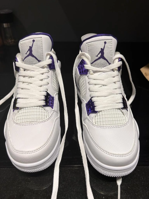 PKGoden Air Jordan 4 Retro Metallic Purple,CT8527-115 review 