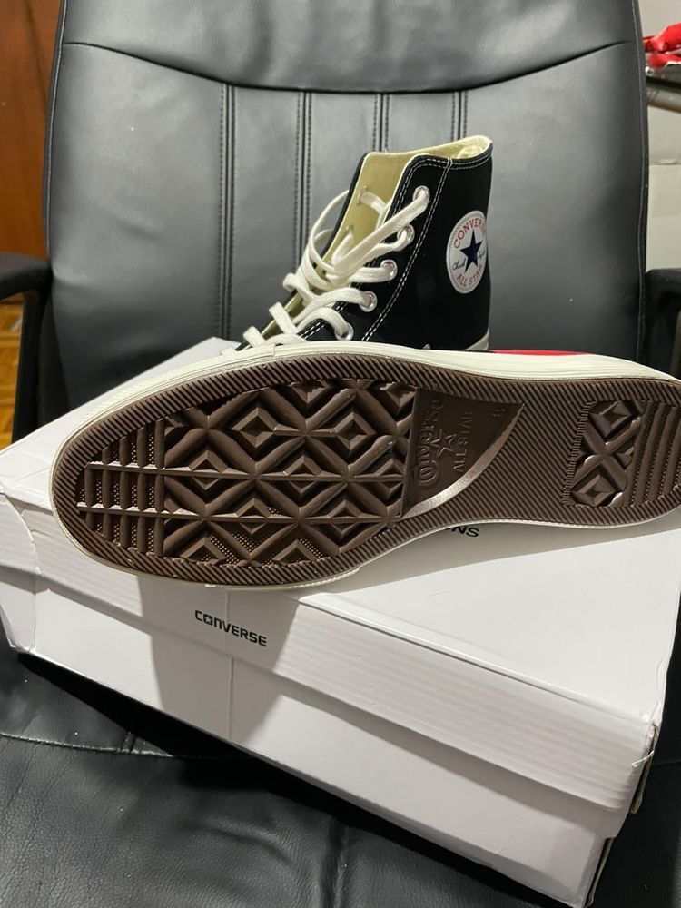 Cool Kicks | BoostMasterLin CDG Play x Converse Chuck Taylor All Star 70 High Top,150204C review 0