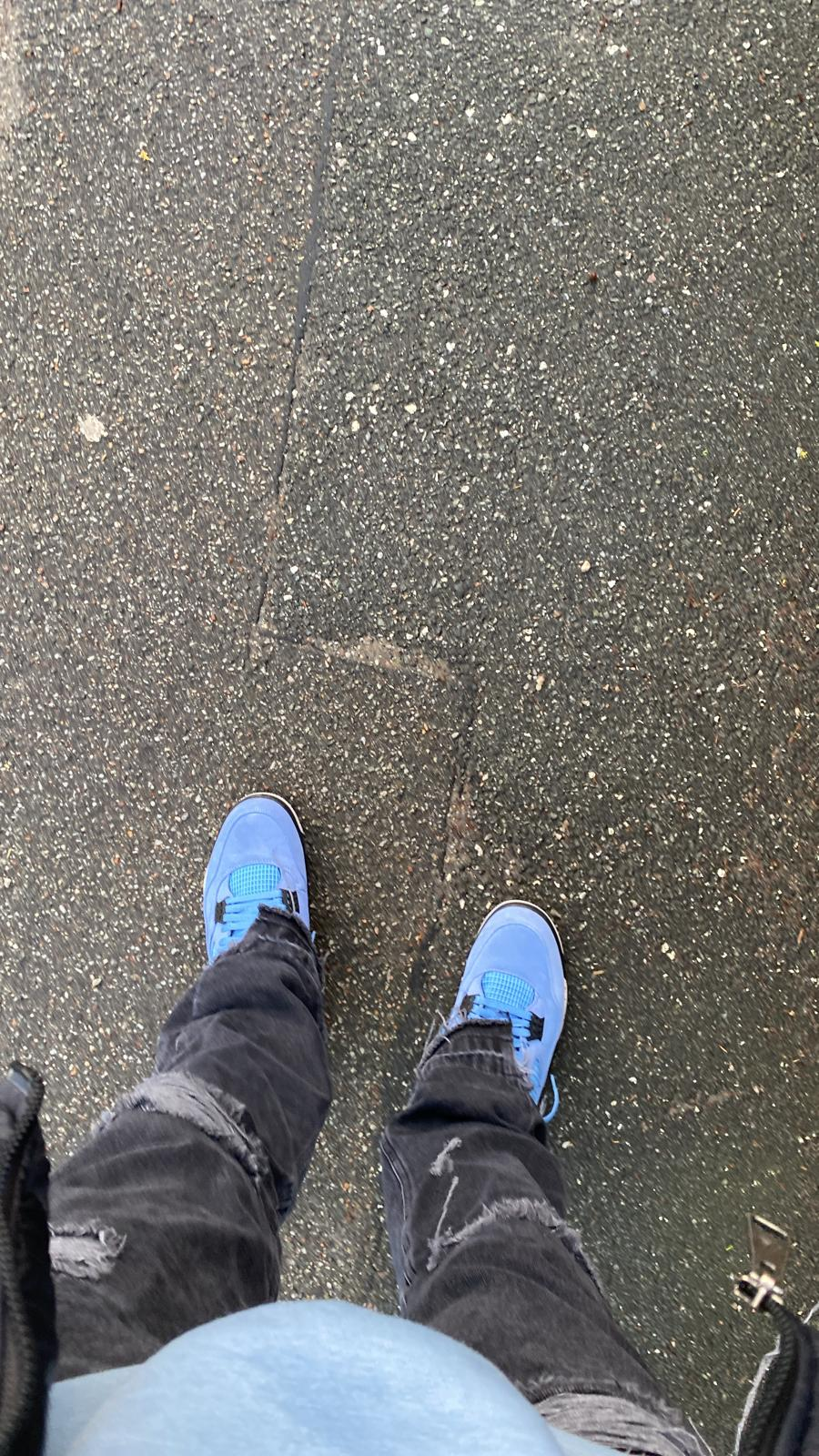 PKGoden Air Jordan 4 Retro University Blue,CT8527-400 review coolkicksmall 01