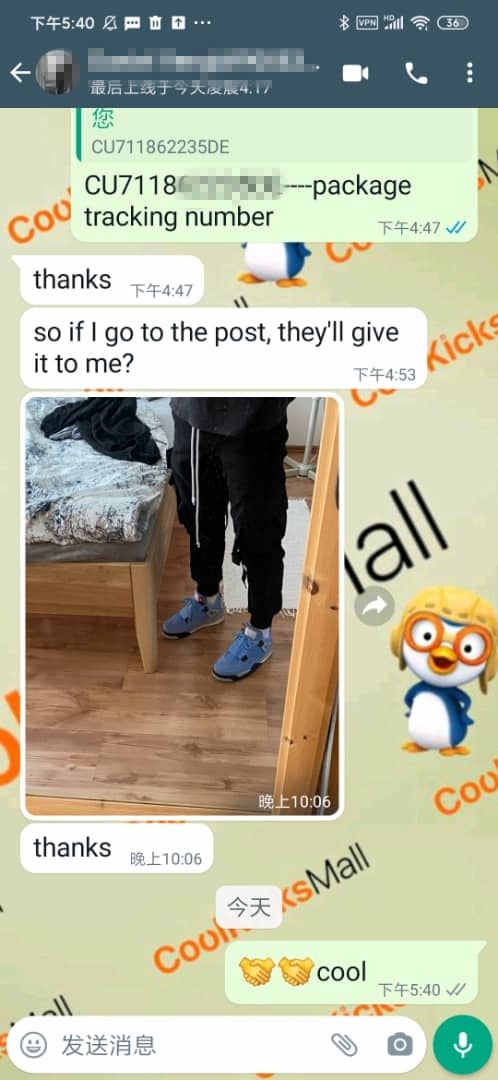 PKGoden Air Jordan 4 Retro University Blue,CT8527-400 review coolkicksmall 00