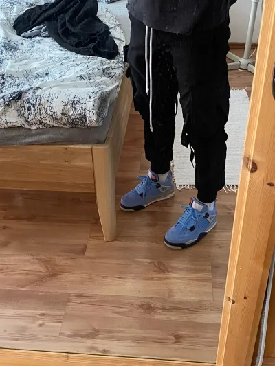 PKGoden Air Jordan 4 Retro University Blue,CT8527-400 review coolkicksmall  01