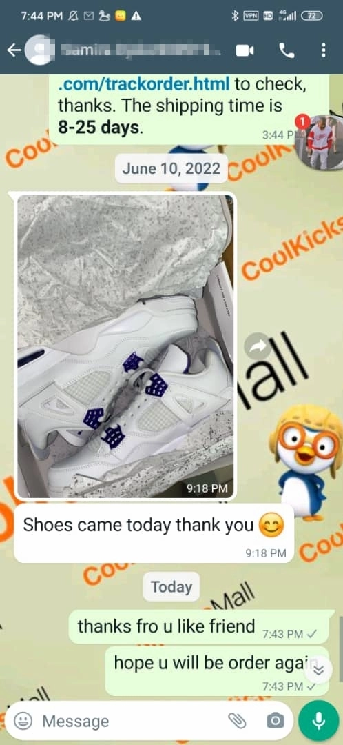 Cool Kicks | GET Air Jordan 4 Retro Metallic Purple, CT8527-115 review 