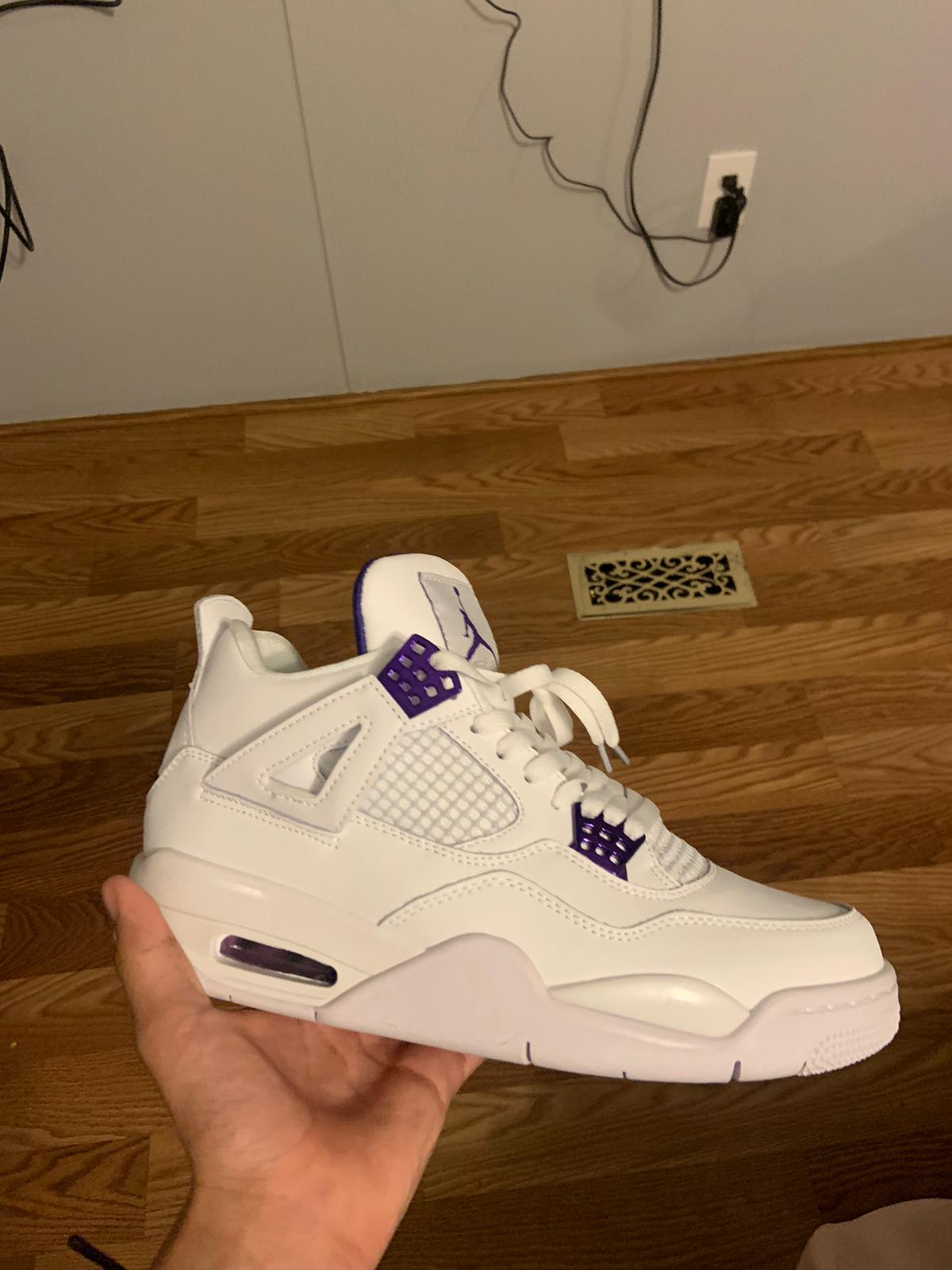 Cool Kicks | GET Air Jordan 4 Retro Metallic Purple, CT8527-115 review 0