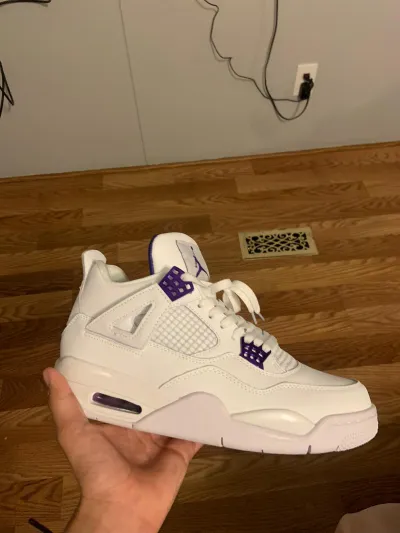 Cool Kicks | GET Air Jordan 4 Retro Metallic Purple, CT8527-115 review customer feedback 00