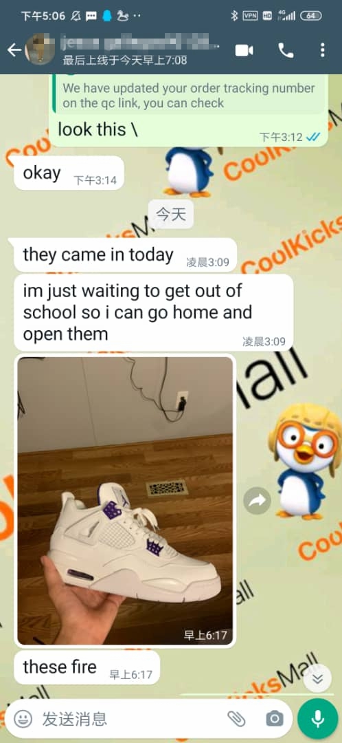 Cool Kicks | GET Air Jordan 4 Retro Metallic Purple, CT8527-115 review 1