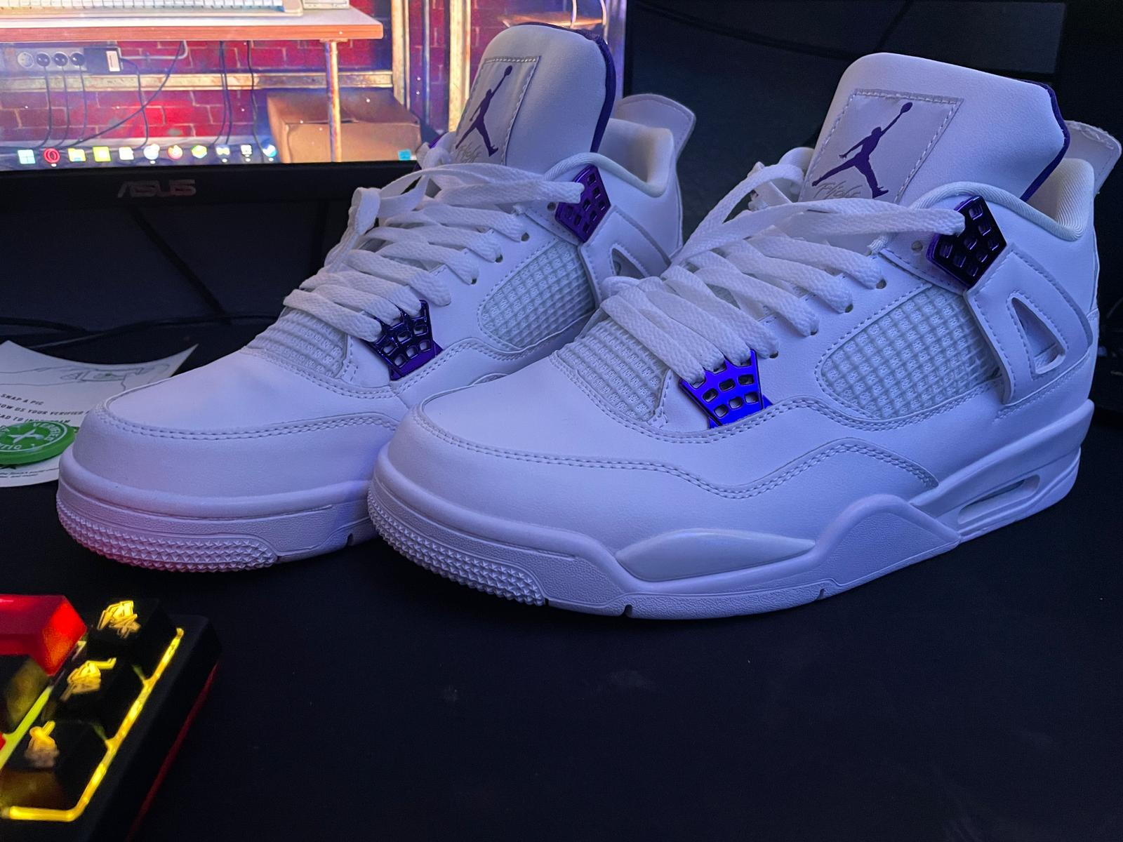 Cool Kicks | GET Air Jordan 4 Retro Metallic Purple, CT8527-115 review 0
