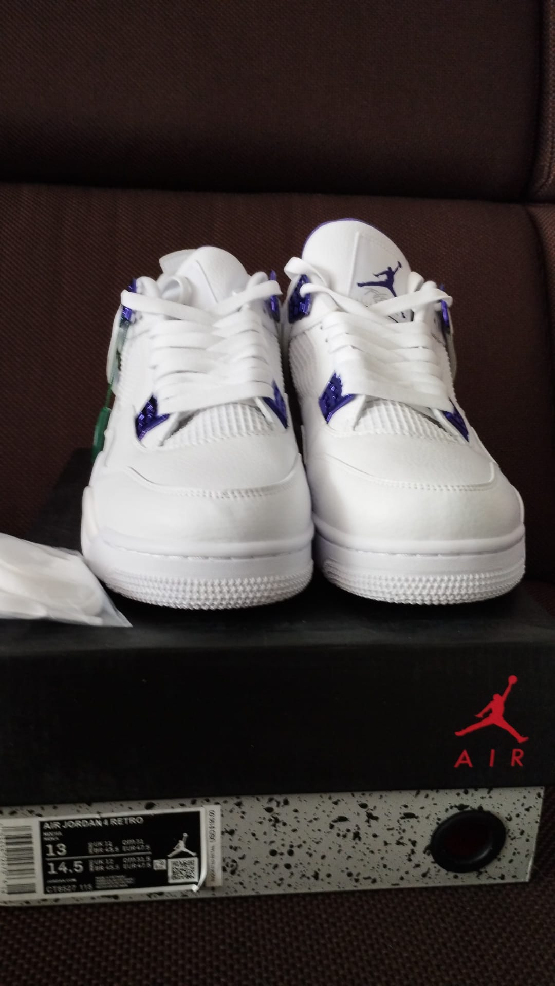 Cool Kicks | GET Air Jordan 4 Retro Metallic Purple, CT8527-115 review 0